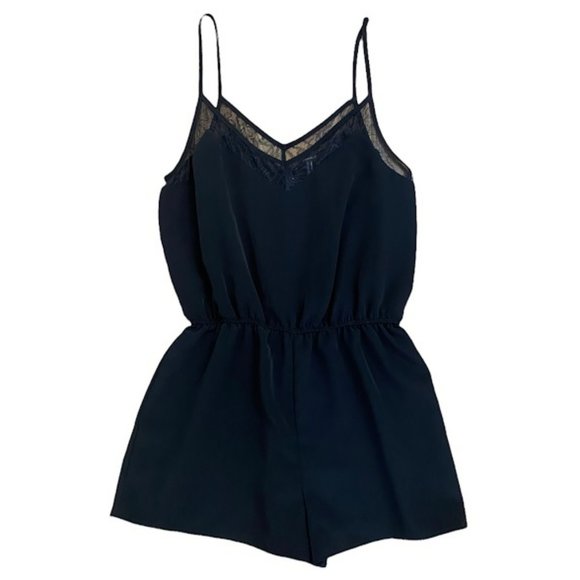 Forever 21 Pants - Forever 21 Black Spaghetti Strap Romper